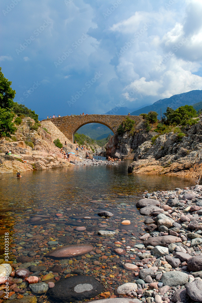 Corse, gorges de lAsco