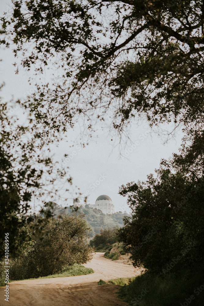 Griffith Observatory viewpoint in Los Angeles