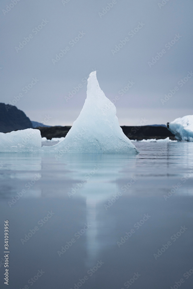 Jökulsárlón glacial lagoon in Iceland