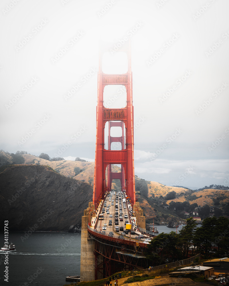 The Golden Gate Bridge in San Francisco