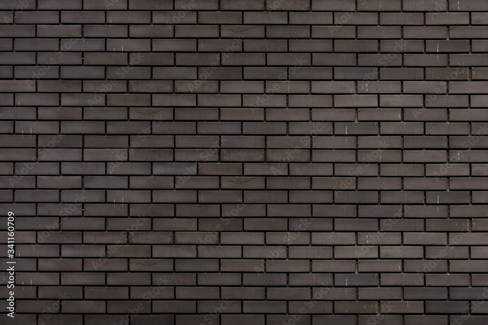 Gray brick wall