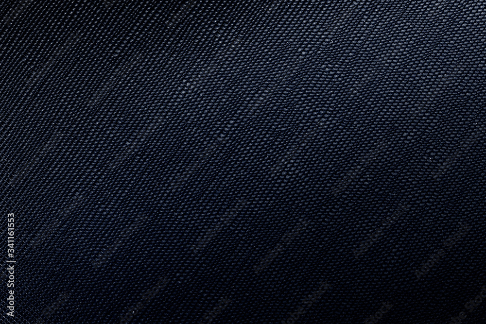 Blue woven fabric background