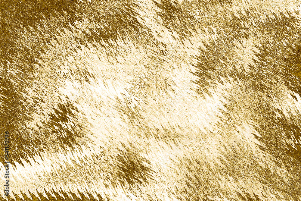 Golden metallic textured background