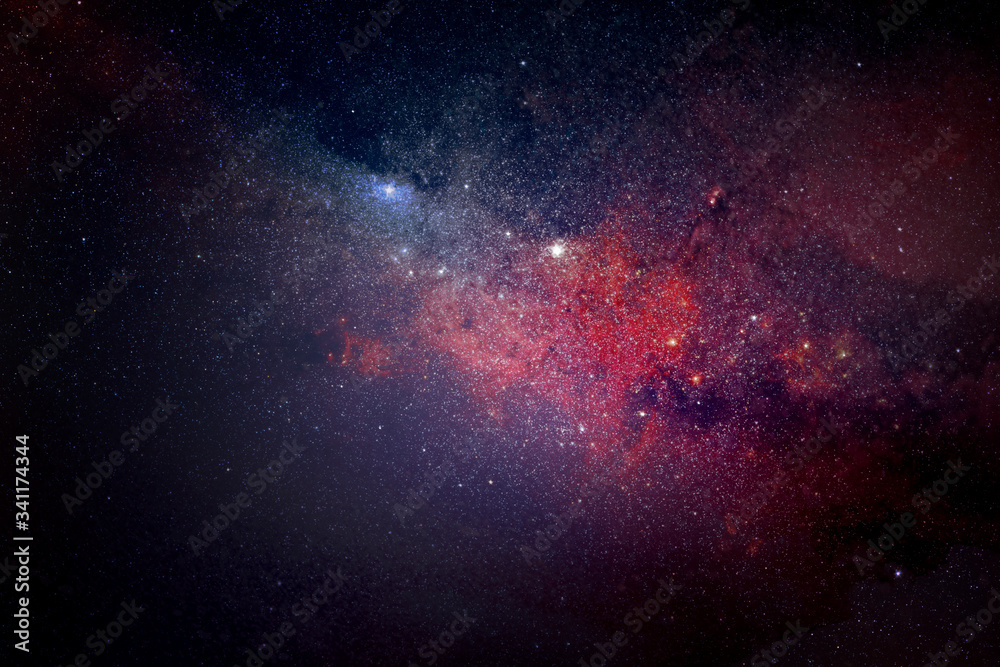 Space galaxy background