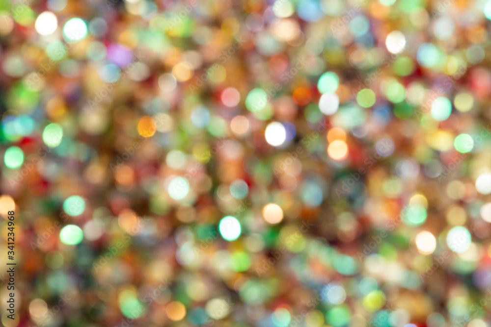 Colorful and blurry jds.glitter background texture