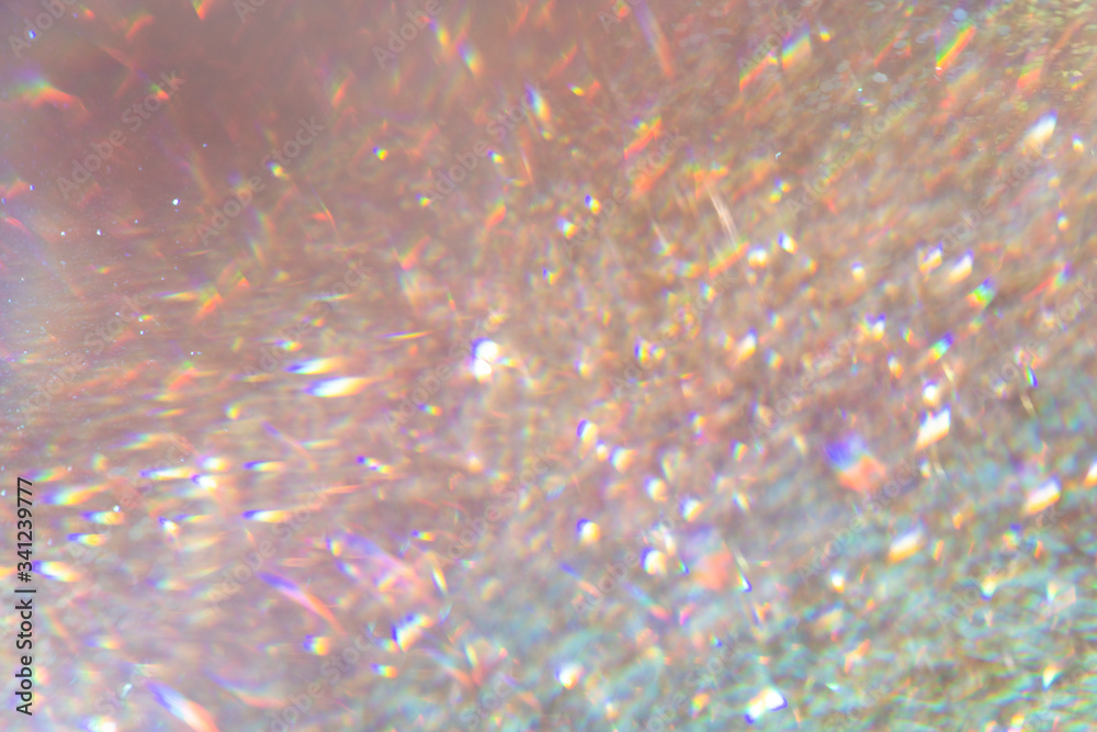 Brownish hologram glittery background