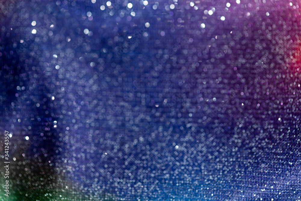 Purple and blue glittery background