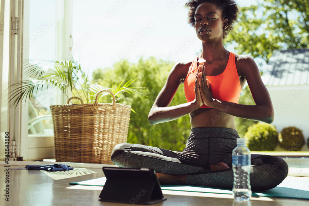 Yoga at home