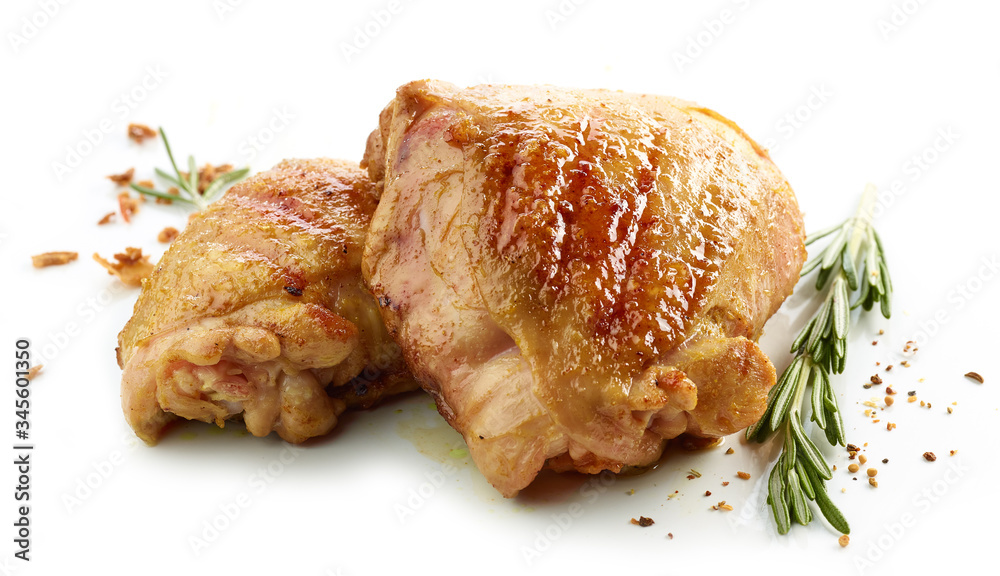 grilled chicken meat