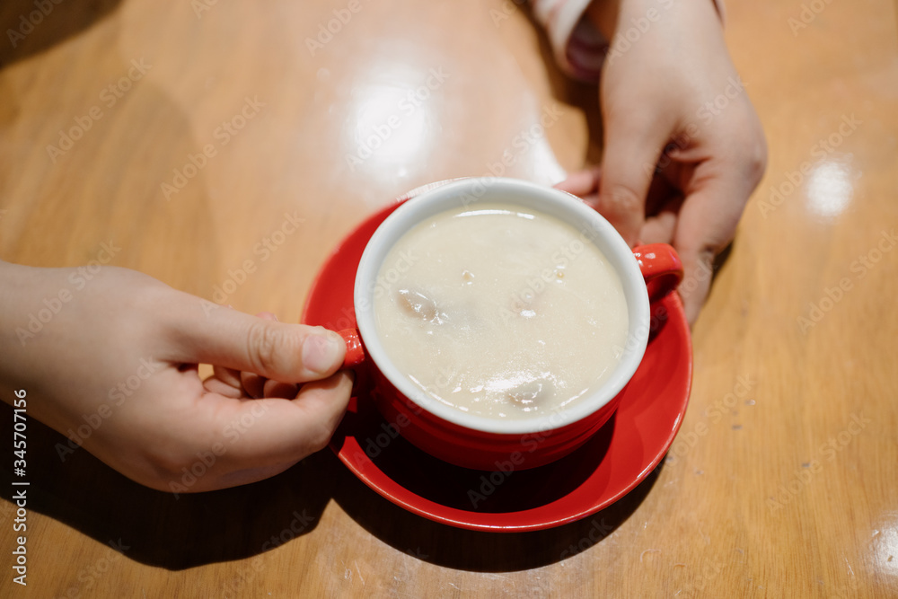 soup in cup