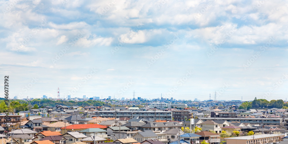 横浜郊外の住宅街