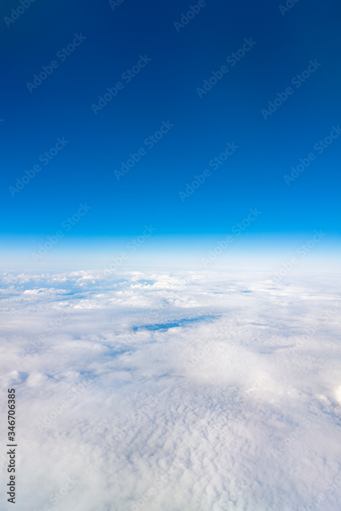 雲海　青空