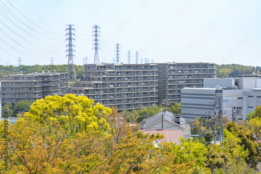 横浜郊外の住宅街