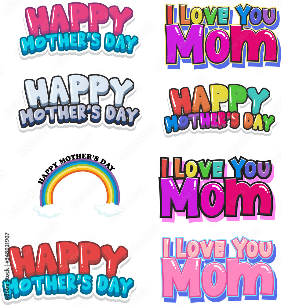 Happy mothers day sign