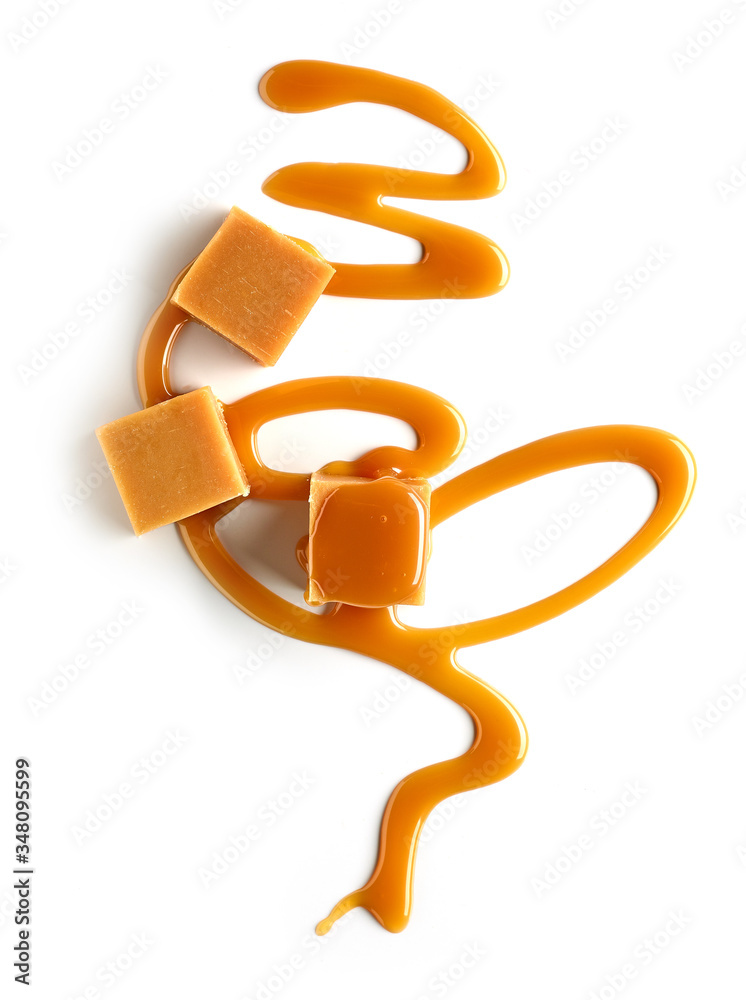 composition of caramel candies