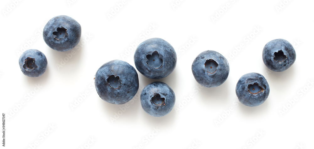 fresh ripe blueberries