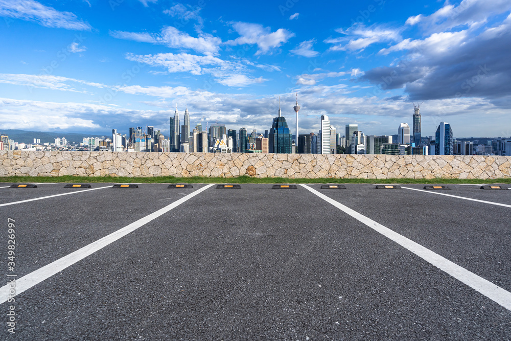 road in the city