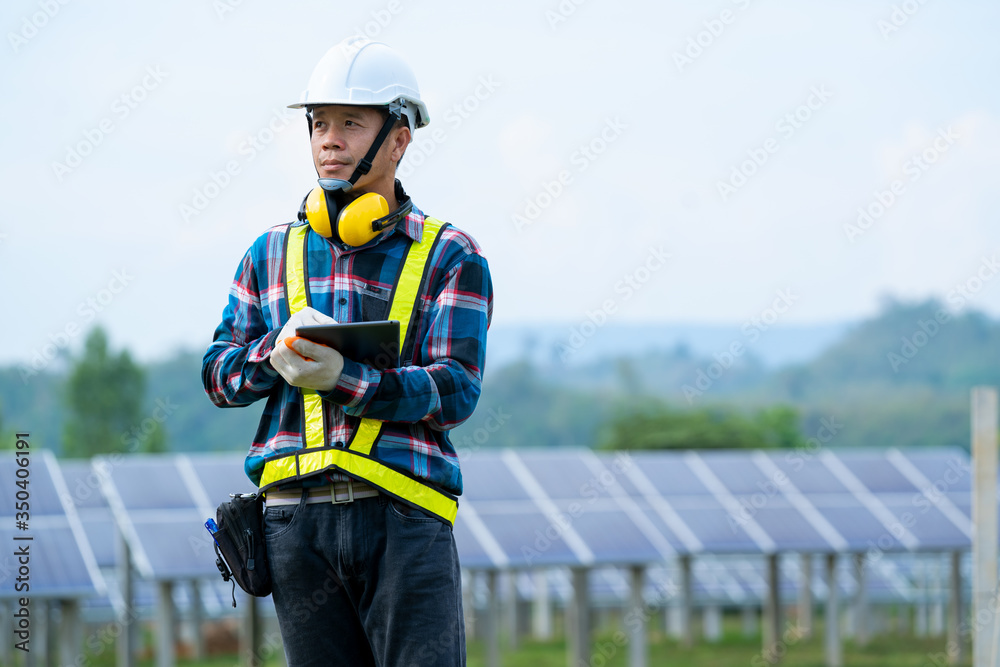 太阳能发电工程。