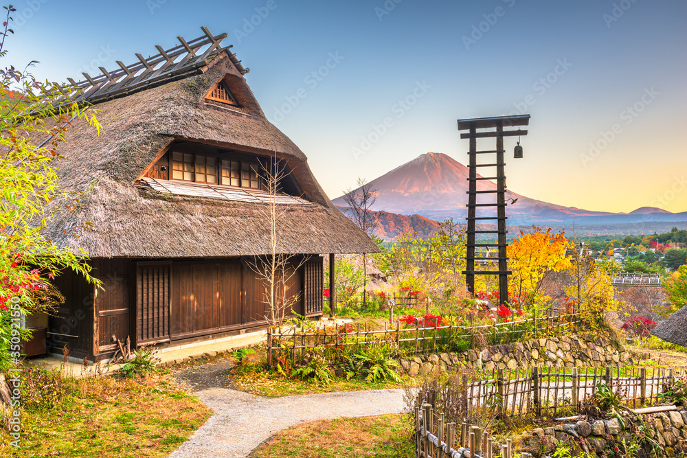 富士山，日本历史村