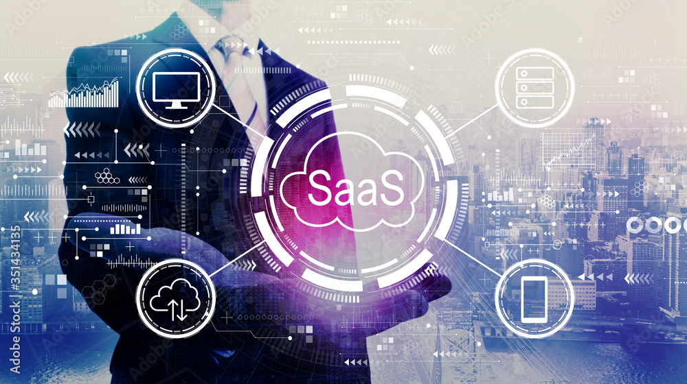 SaaS——以城市为背景的商人的软件即服务概念