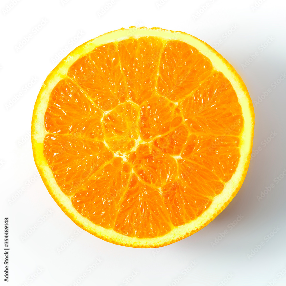 Organic orange fruit background image