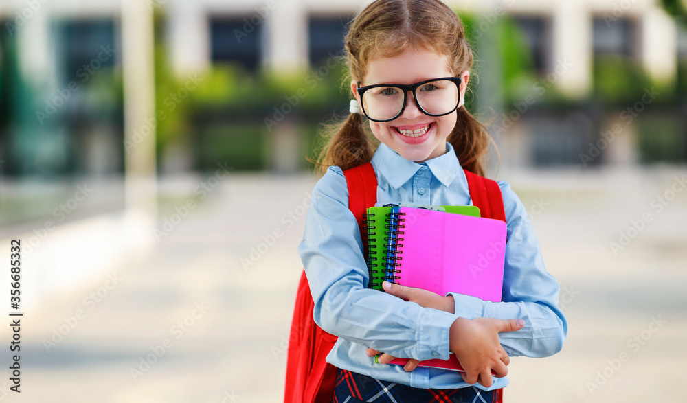 child girl schoolgirl elementary school student.