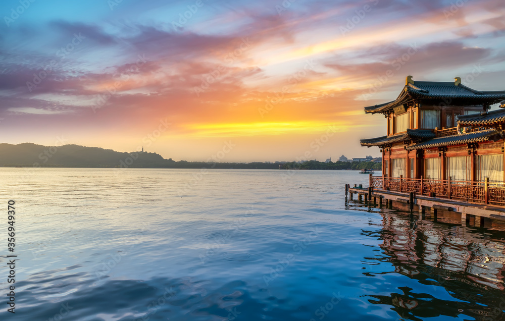 Hangzhou West Lake Garden natural landscape