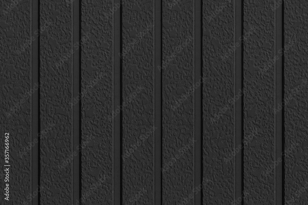 Black Corrugated metal texture surface or galvanize steel.