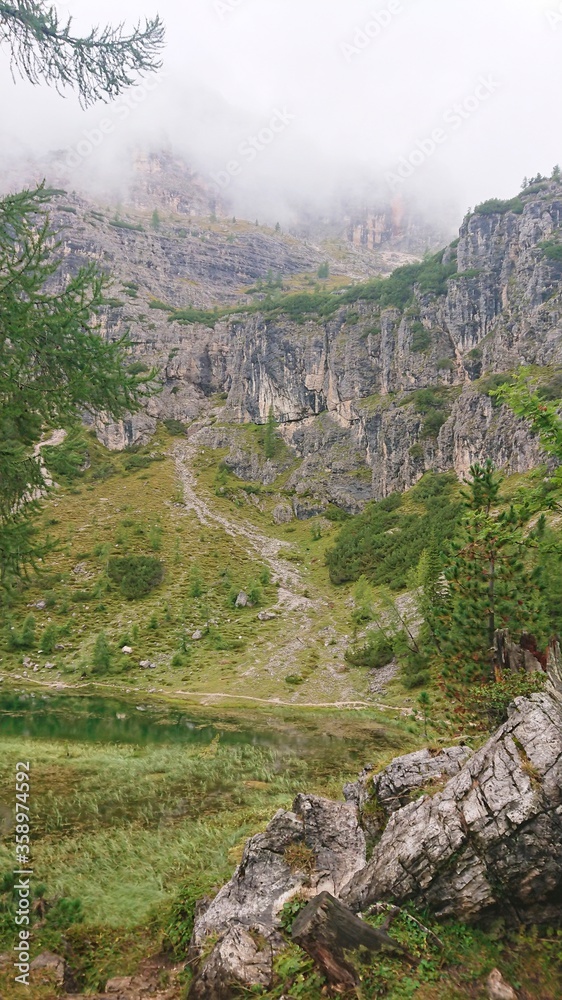 意大利山景