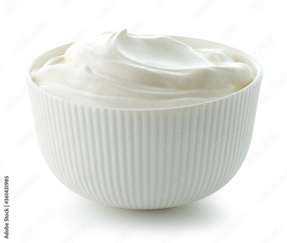 bowl of sour cream