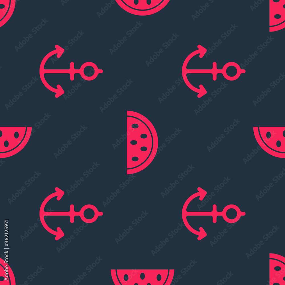 将Anchor和Watermelon设置为无缝模式。Vector。