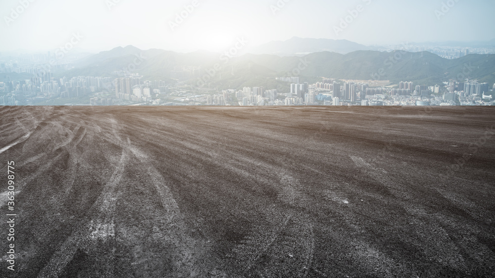 深圳城市道路与建筑景观