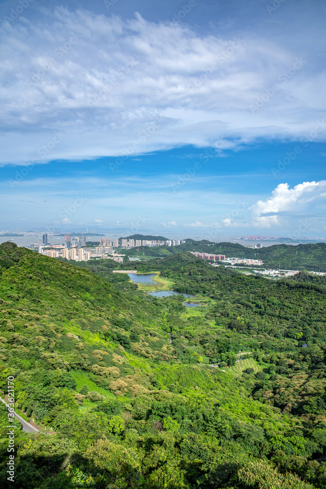 中国广州南沙黄山麓森林公园