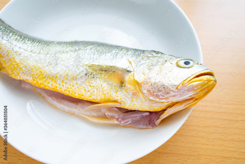 A fresh yellow croaker