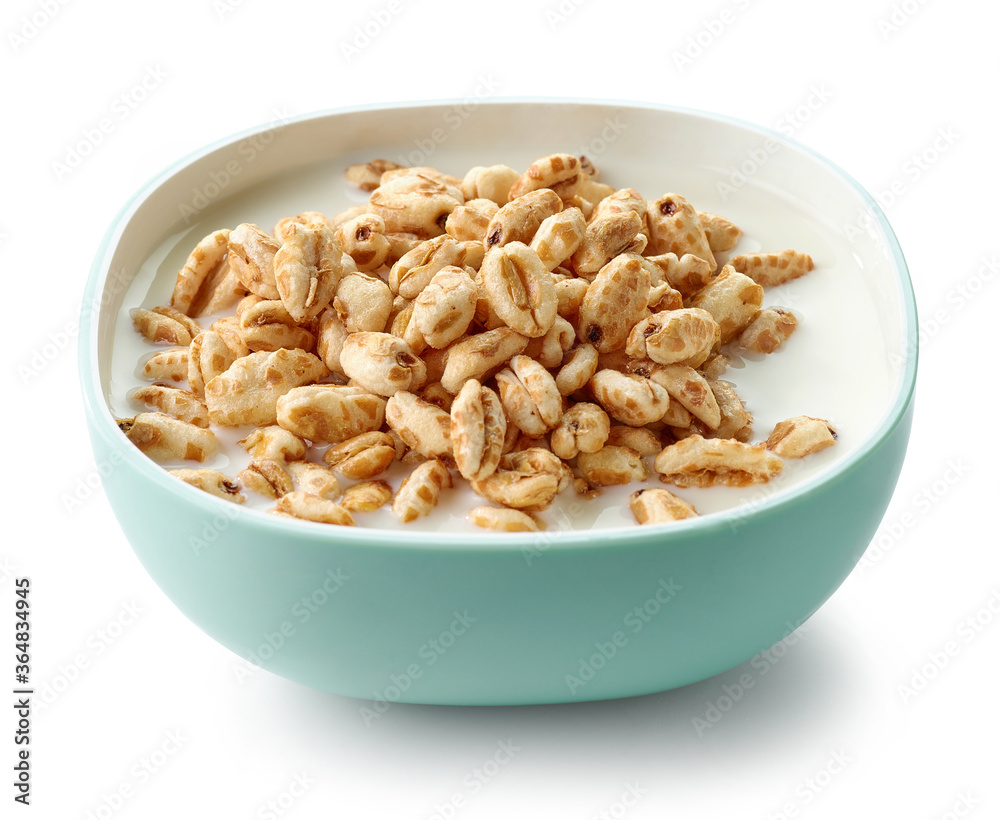 bowl of wheat honey grains