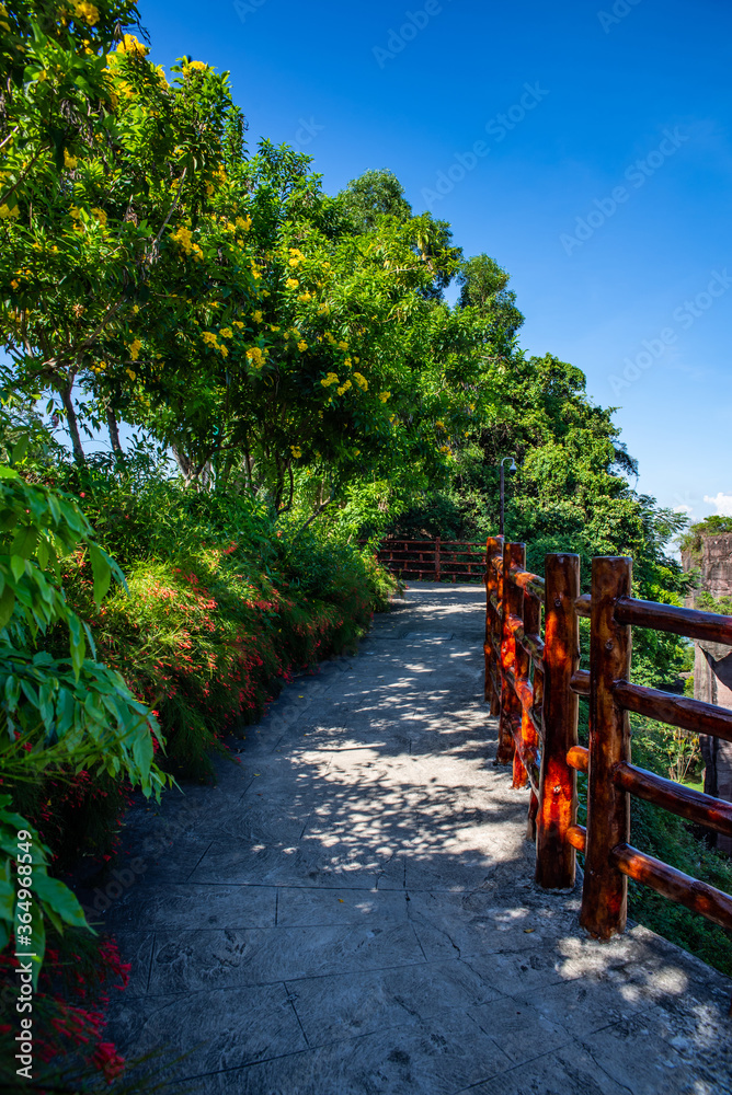 Scenery of Lianhuashan Park, Panyu, Guangzhou, China