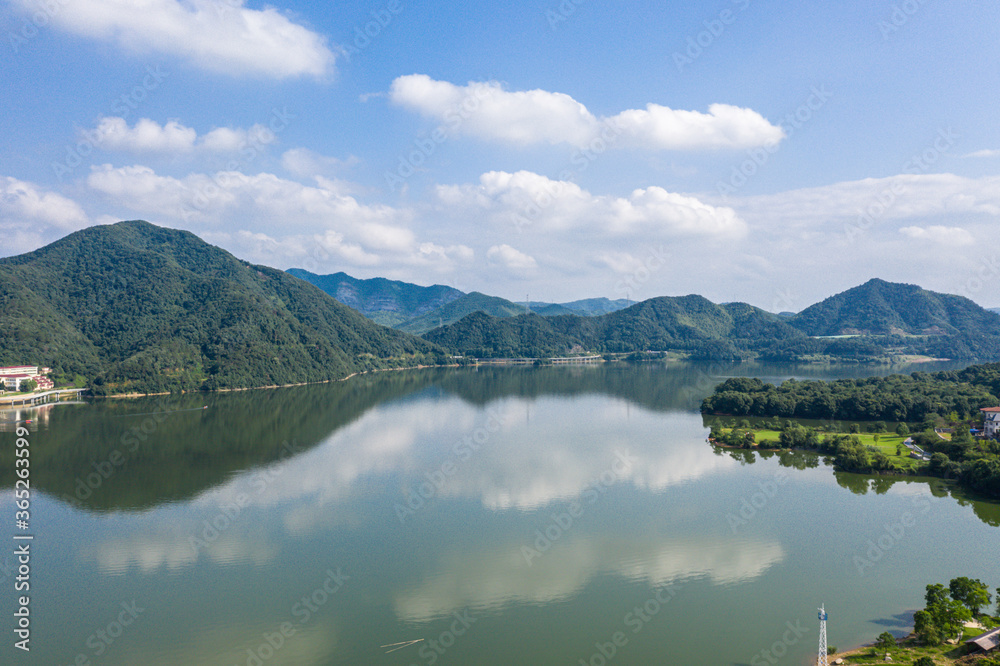 青山湖景观