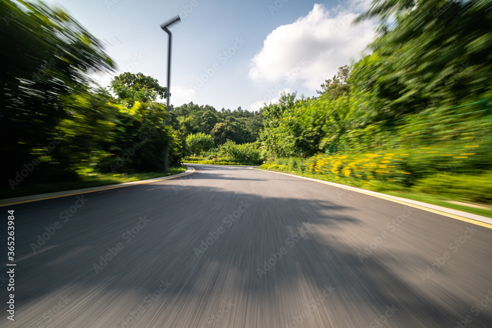 城市公园道路