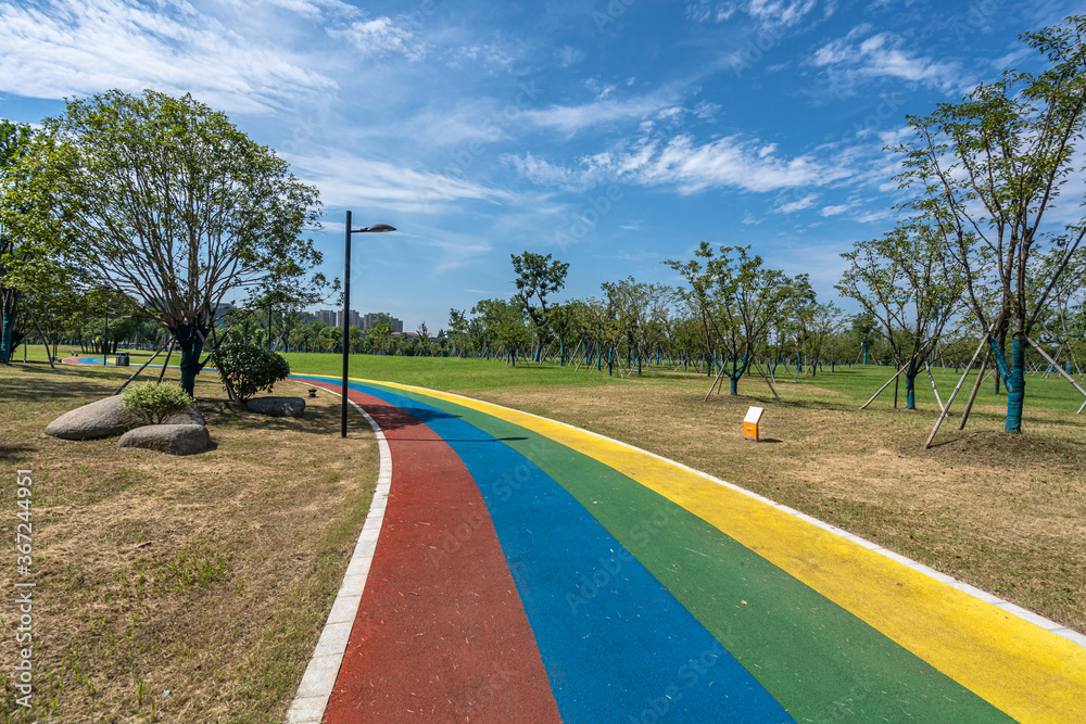 城市公园道路