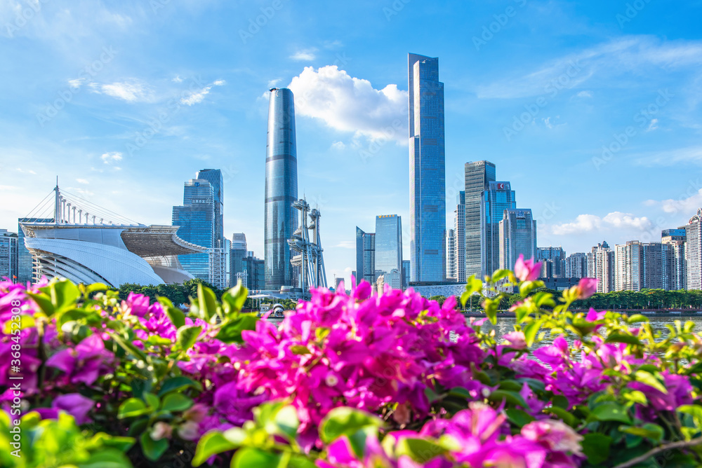 Guangzhou City Scenery, China