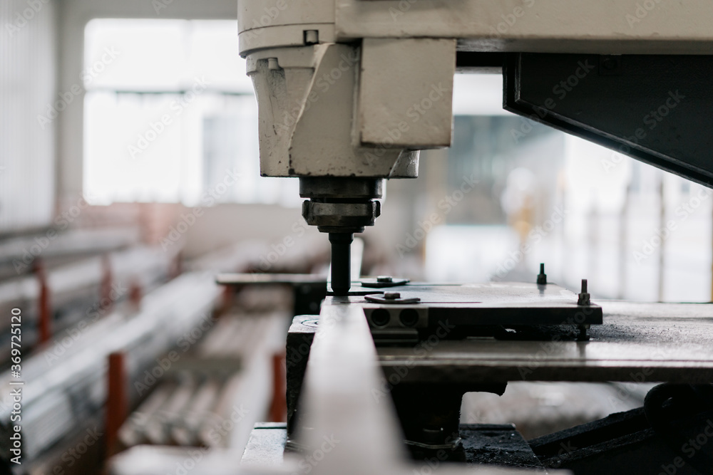 worker working in factory