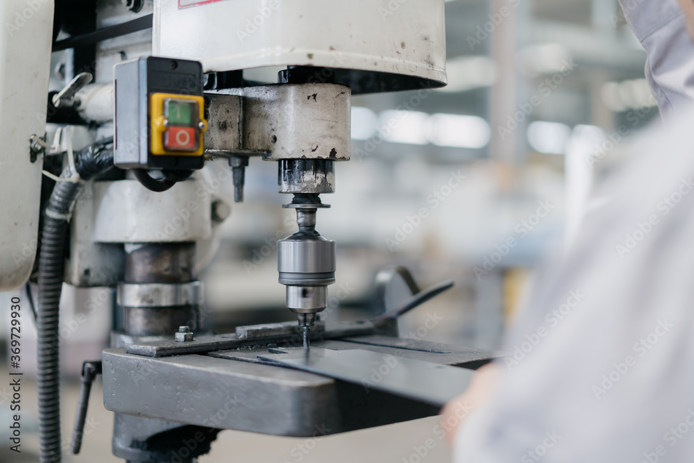 worker working in factory