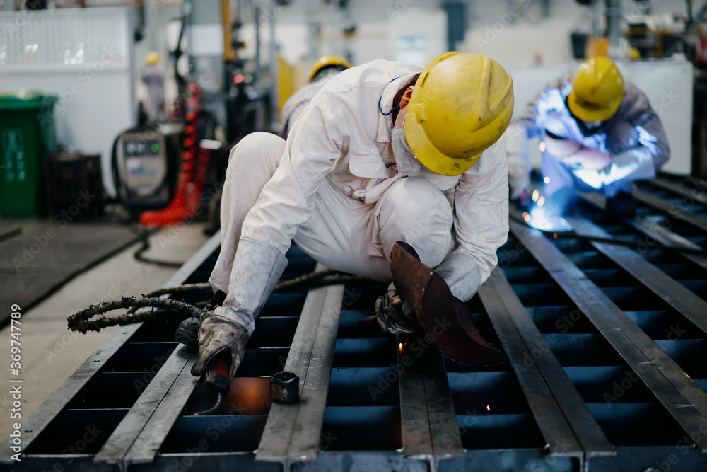 worker working in factory	