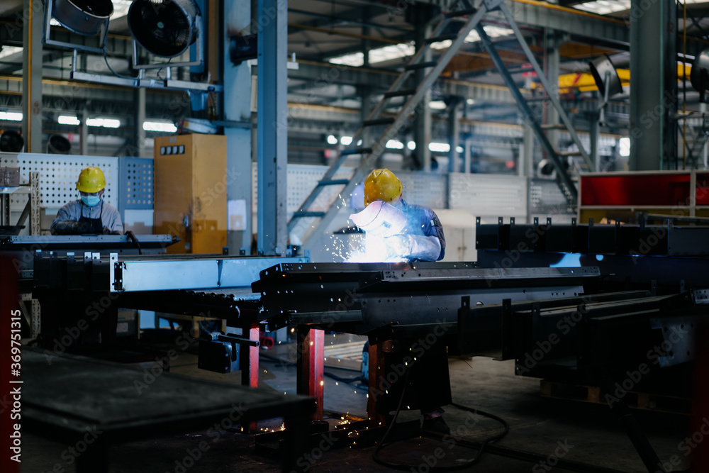 worker working in factory	