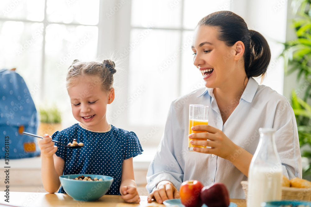 Healthy food at home.