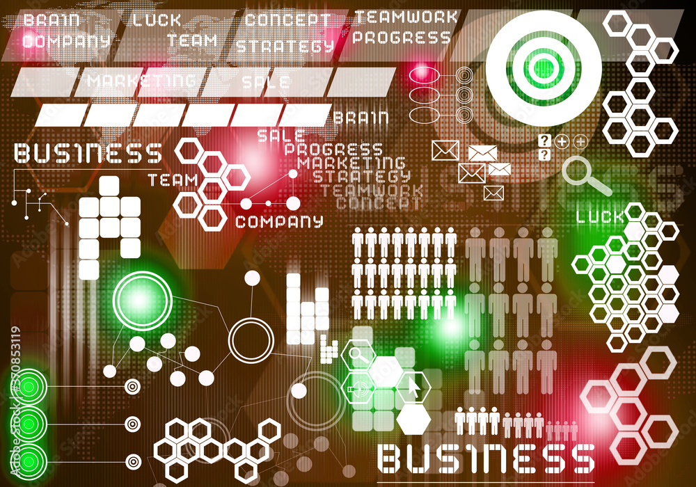 abstract business digital background