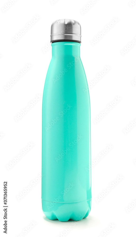 Bottle for water on white background