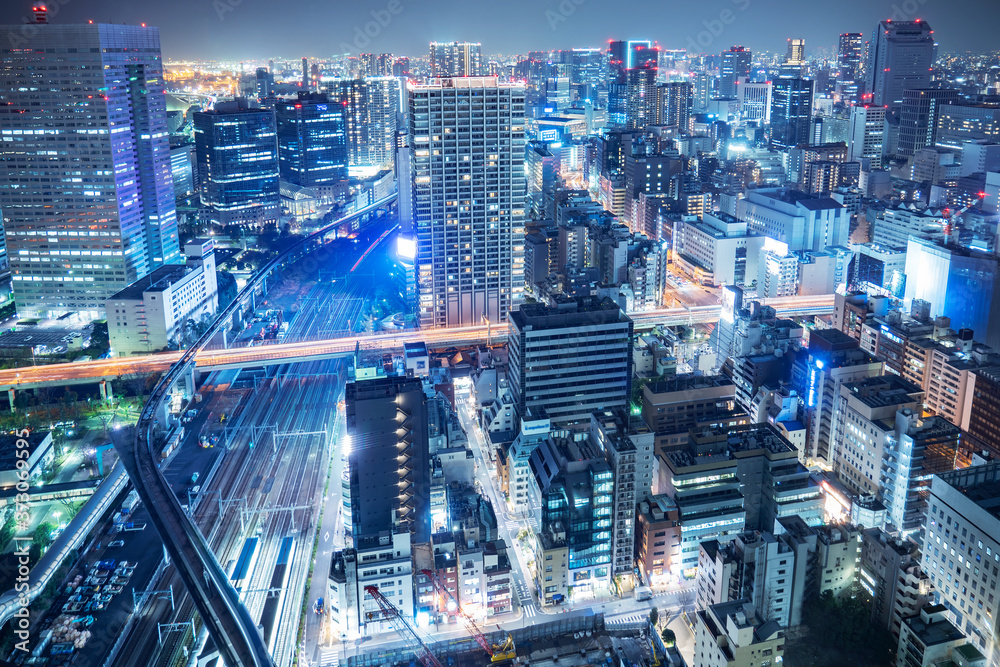 都市風景 東京 夜景