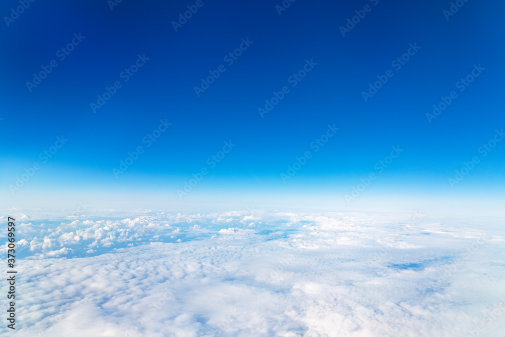 雲海　青空