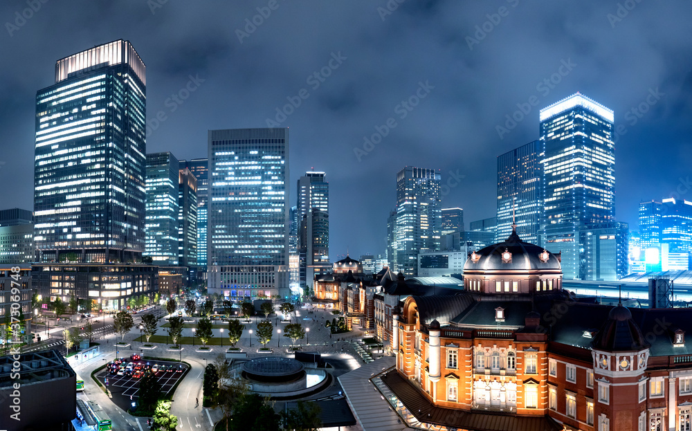 東京駅のある風景